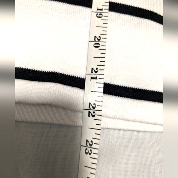 Casual Corner ANNEX Women's Striped Knit Top - Picture 3 of 6